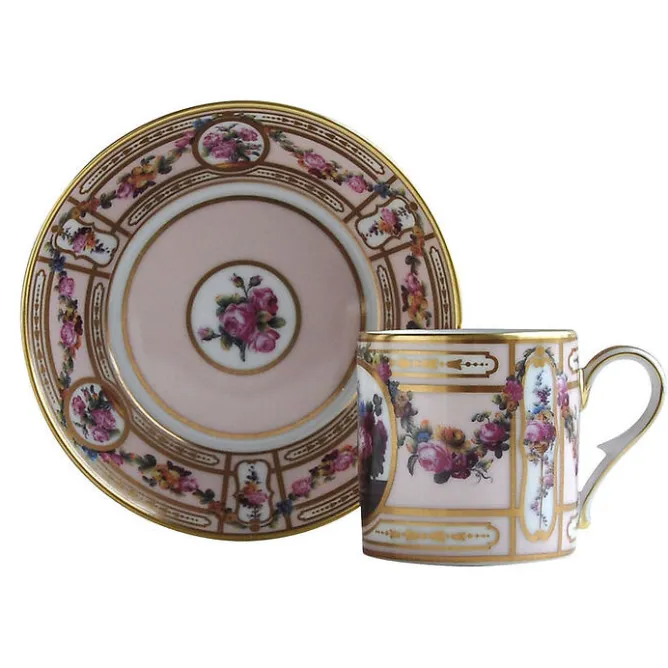 Art De La Table<Boutiques de musées Tasse et soucoupe Aux paniers