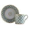Art De La Table<Boutiques de musées Tasse et soucoupe Quadrille vert