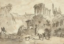 Toiles Encadrées|Toiles Sur Châssis<Boutiques de musées Temple de la sibylle (toiles encadrées)