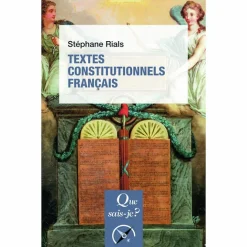 Constitution, Institutions Et Droit<Boutiques de musées Textes constitutionnels français - Que sais-je?