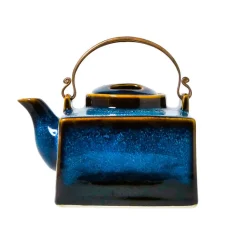 Boutiques de musées Théière carrée - Bleu océan - ZaoZam Outlet