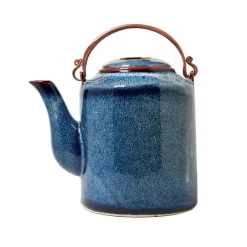 Art De La Table<Boutiques de musées Théière cylindre Khalam - Bleu océan - ZaoZam