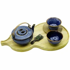 Art De La Table<Boutiques de musées Théière demi-lune 450ml Bleu océan