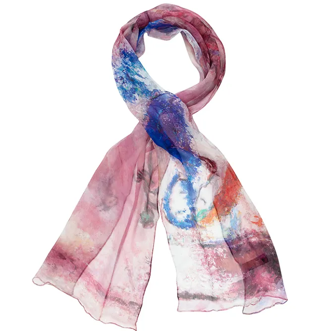 Foulards, Étoles, Châles<Boutiques de musées Étole Chagall Cantique des cantiques III
