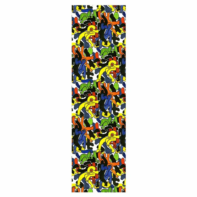 Boutiques de musées Étole en soie Fernand Léger - Les grands plongeurs noirs - Brochier Soieries