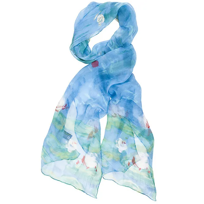 Foulards, Étoles, Châles<Boutiques de musées Étole Nymphéas - Musée de l'Orangerie