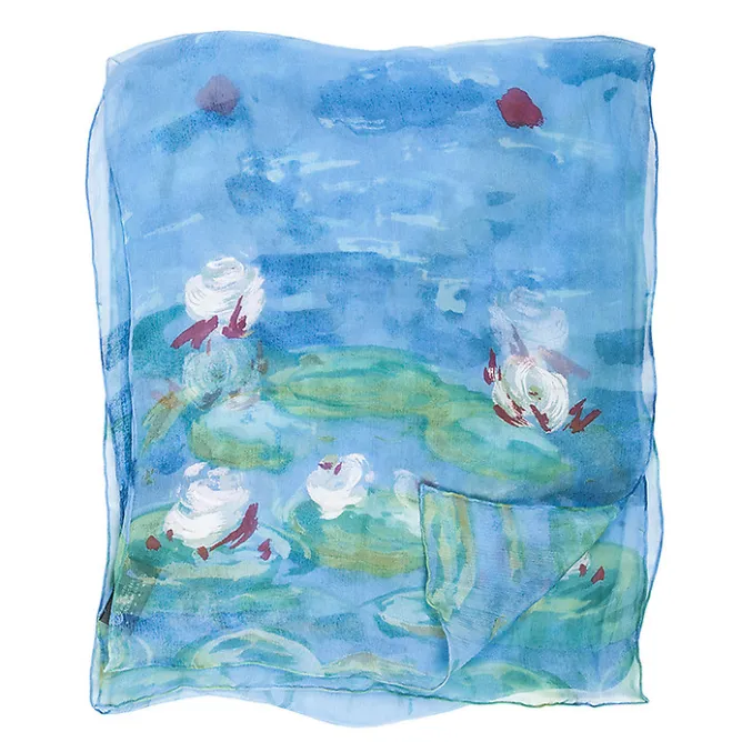 Foulards, Étoles, Châles<Boutiques de musées Étole Nymphéas - Musée de l'Orangerie