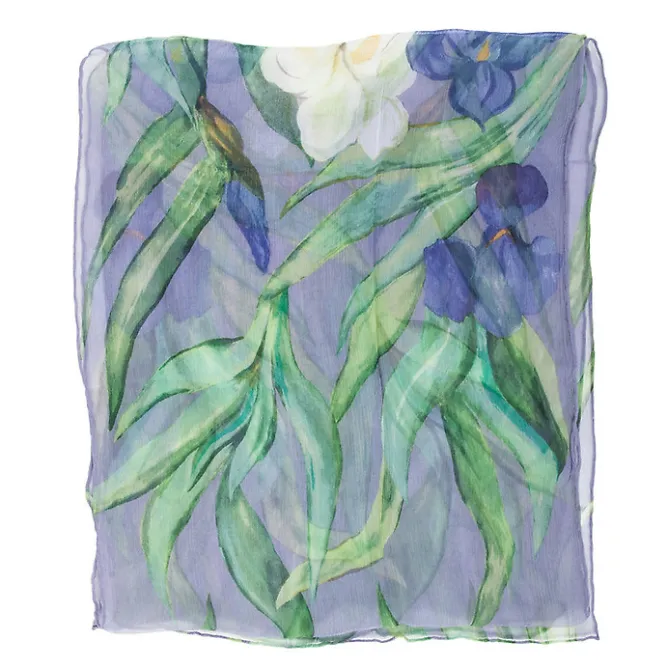 Boutiques de musées Étole Van Gogh Les Iris Clearance