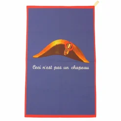 Boutiques de musées Torchon Ceci n'est pas un chapeau Clearance