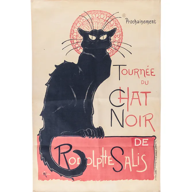 Art De La Table<Boutiques de musées Torchon Chat Noir