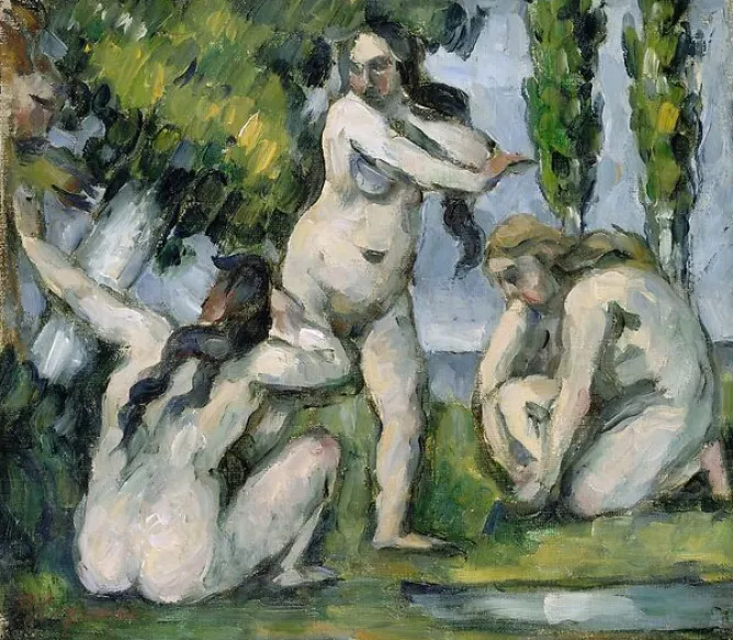 Toiles Sans Cadre<Boutiques de musées Trois baigneuses (toiles sans cadre)