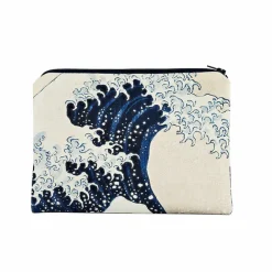 Boutiques de musées Trousse Katsushika Hokusai - La grande vague - 15x21 cm Hot