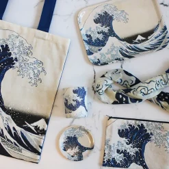 Boutiques de musées Trousse Katsushika Hokusai - La grande vague - 15x21 cm Hot