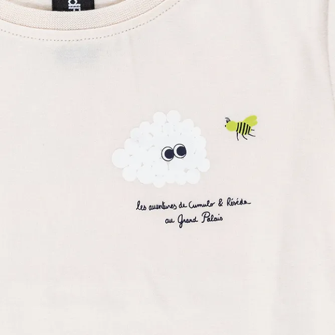 Habits Et Accessoires<Boutiques de musées T-shirt Cumulo & Réséda Beige - Grand Palais