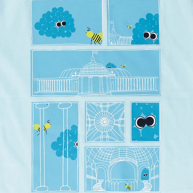 Boutiques de musées T-shirt Cumulo & Réséda Bleu - Grand Palais Online