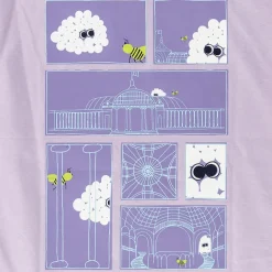 Habits Et Accessoires<Boutiques de musées T-shirt Cumulo & Réséda Violet - Grand Palais