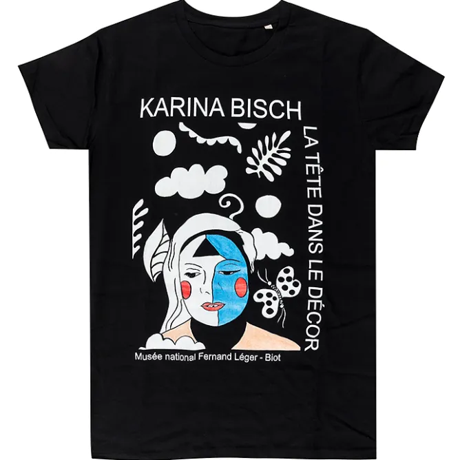 T-Shirts Et Sweats<Boutiques de musées T-shirt de l'exposition La tête dans le décor, Karina Bisch - Musée national Fernand Léger