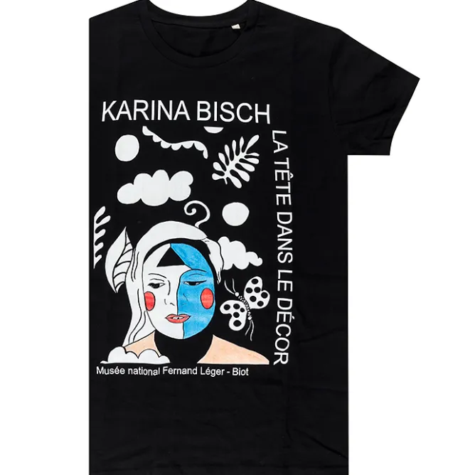 T-Shirts Et Sweats<Boutiques de musées T-shirt de l'exposition La tête dans le décor, Karina Bisch - Musée national Fernand Léger
