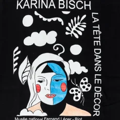 T-Shirts Et Sweats<Boutiques de musées T-shirt de l'exposition La tête dans le décor, Karina Bisch - Musée national Fernand Léger