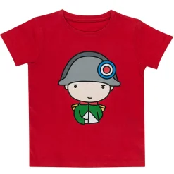 Habits Et Accessoires<Boutiques de musées T-Shirt Enfant Napoléon Rouge