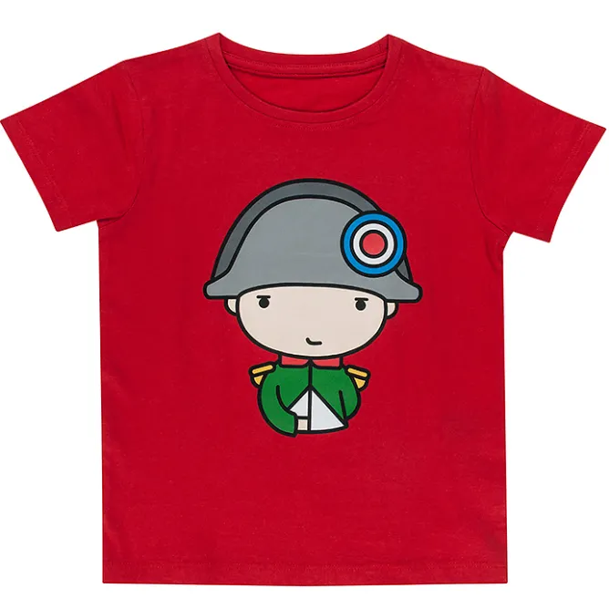 Habits Et Accessoires<Boutiques de musées T-Shirt Enfant Napoléon Rouge
