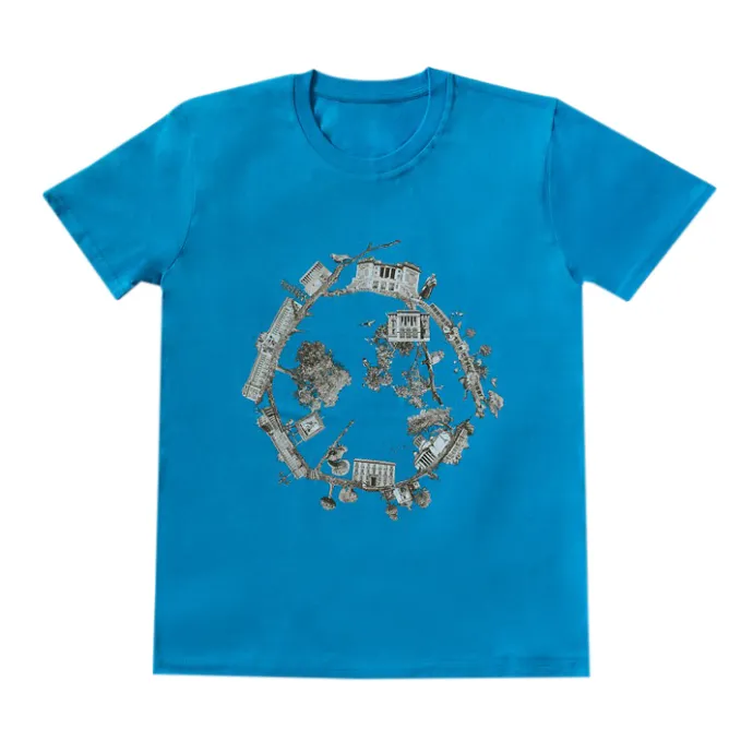 T-Shirts Et Sweats<Boutiques de musées T-shirt Madrid Prado - Musée du Prado - Bleu