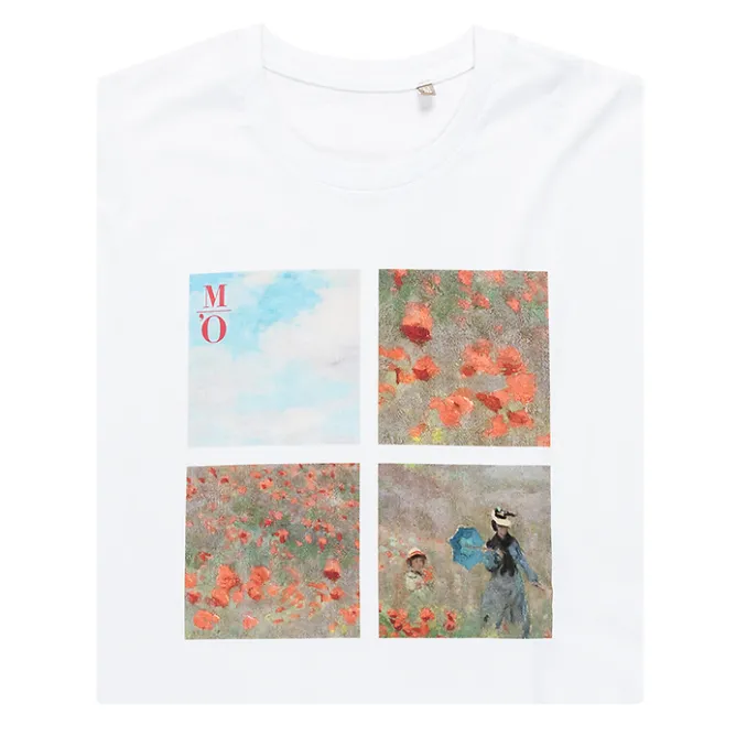 Boutiques de musées T-shirt Mixte Multivues Claude Monet - Coquelicots Clearance