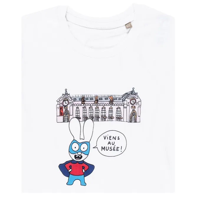 Habits Et Accessoires<Boutiques de musées T-shirt Mixte Simon Superlapin - Musée d'Orsay