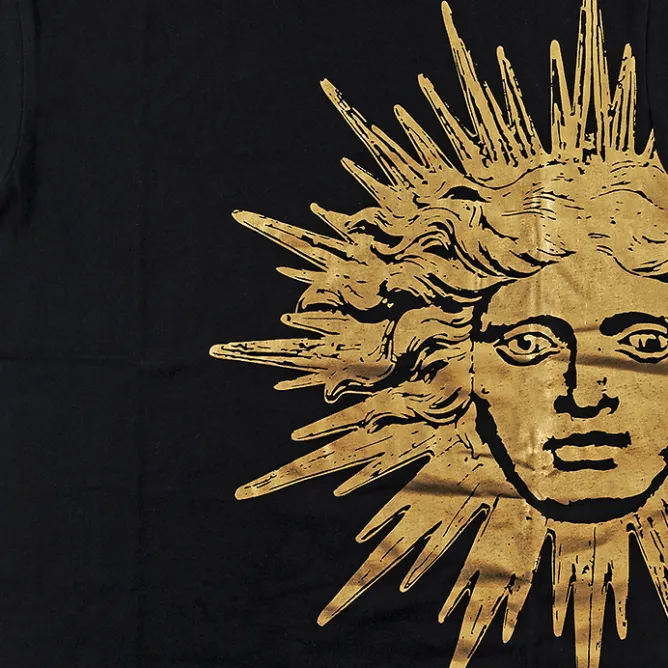 Boutiques de musées T-shirt Soleil - Emblème Or Sale