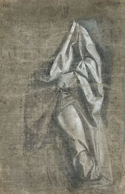 Panneaux Aluminium|Panneaux Acryliques<Boutiques de musées Étude de draperie, figure debout ou Draperie Jabach III (panneaux aluminium)