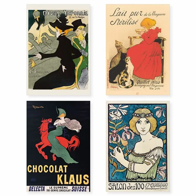 Cartes Et Marques Pages<Boutiques de musées Étui de cartes 10 cartes postales - L'Art est dans la rue