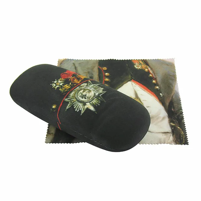 Accessoires Lunettes|Accessoires<Boutiques de musées Étui à lunettes avec microfibre Médailles Napoléon