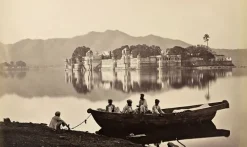 Toiles Encadrées|Affiches D'Art Encadrées<Boutiques de musées Udaipur. Le palais de Jag Mandir sur le lac Pichhola, 1873 (toiles encadrées)