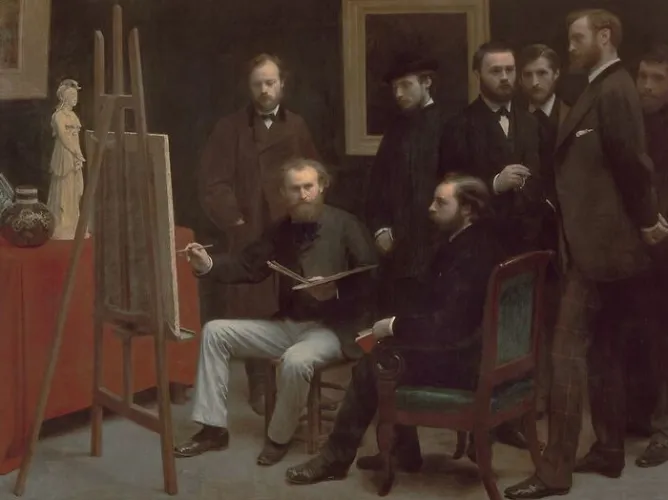 Panneaux Aluminium|Toiles Encadrées<Boutiques de musées Un atelier aux Batignolles (panneaux aluminium)