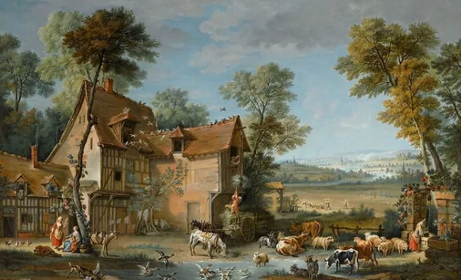 Toiles Encadrées|Affiches D'Art Encadrées<Boutiques de musées Une ferme (toiles encadrées)