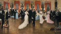 Boutiques de musées Une soirée (affiches d'art) New
