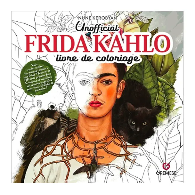Boutiques de musées Unofficial Frida Kahlo - Livre de coloriage Discount
