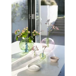 Boutiques de musées Vase Bulle Medium Rose/Vert - Block design Best