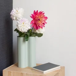 Boutiques de musées Vase Álvaro 1 - Sauge mat - Warren & Laetitia Outlet