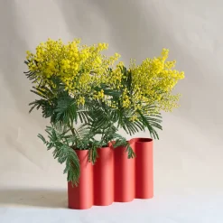 Design<Boutiques de musées Vase Álvaro 2 - Terracotta mat - Warren & Laetitia