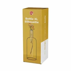 Art De La Maison<Boutiques de musées Vase Silhouette Bouteille XL Noir - Balvi