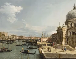 Panneaux Aluminium|Affiches D'Art Encadrées<Boutiques de musées Venise, l'église de la Salute (panneaux aluminium)