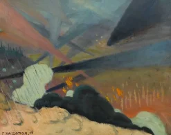 Boutiques de musées Verdun, esquisse, 1917 (toiles encadrées) Clearance