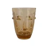 Art De La Table<Boutiques de musées Verre à eau Visage Ambre