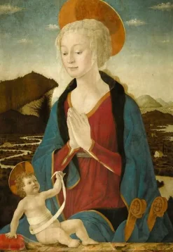 Panneaux Acryliques|Toiles Encadrées<Boutiques de musées Vierge à l'Enfant (panneaux acryliques)