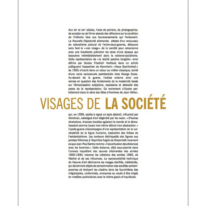 Boutiques de musées Visages - Picasso, Magritte, Warhol... Outlet