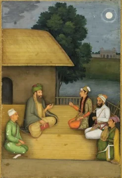 Boutiques de musées Visite d’un prince á l’ermitage d’un soufi (toiles encadrées) Sale