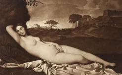 Toiles Encadrées|Affiches D'Art Encadrées<Boutiques de musées Vénus endormie (toiles encadrées)