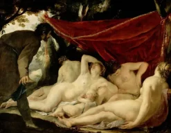 Toiles Sur Châssis<Boutiques de musées Vénus et les Grâces surprises par un mortel (toiles sur châssis)