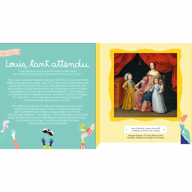 Boutiques de musées Voyage dans le Grand Siècle avec Louis XIV - Les grandes histoires de l'histoire de l'art Discount